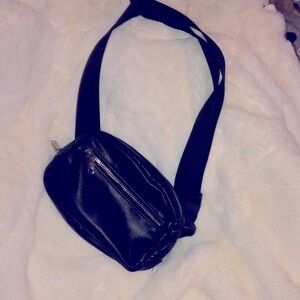 Black cross body bag